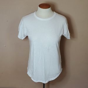 Madewell white short sleeve tee size small
